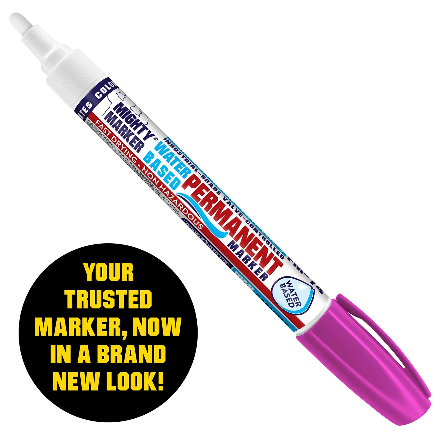 FM-74 Flomaster Permanent Water Based Paint Marker