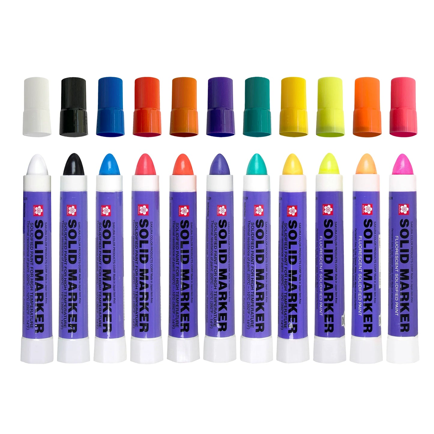 XSC Sakura Solid Marker Original for High Temperature - Box of 12