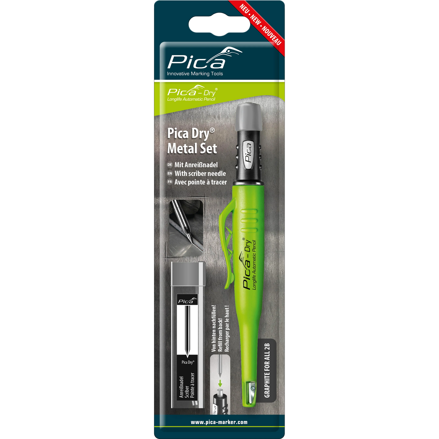 Pica Dry Metal Set Blister Bundle - 30800