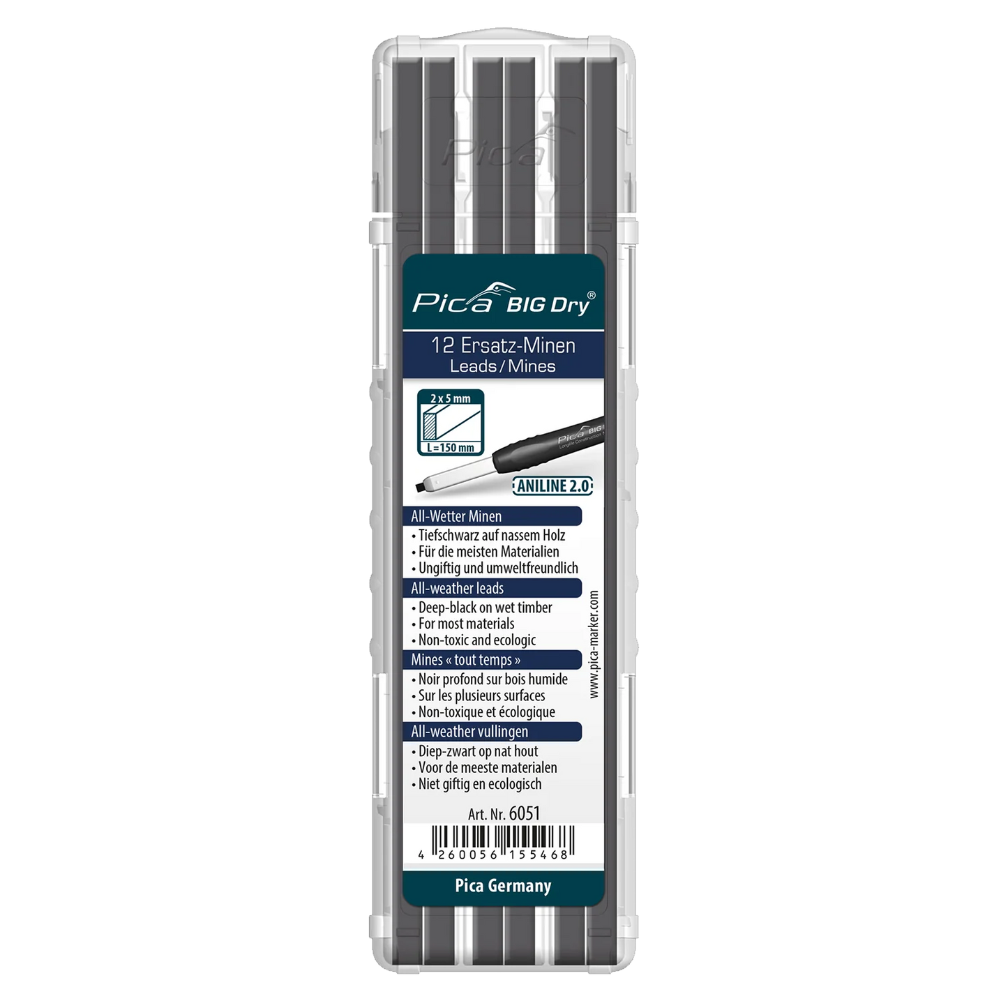 PICA BIG Dry Refill Leads ANILINE 2.0 - 6051