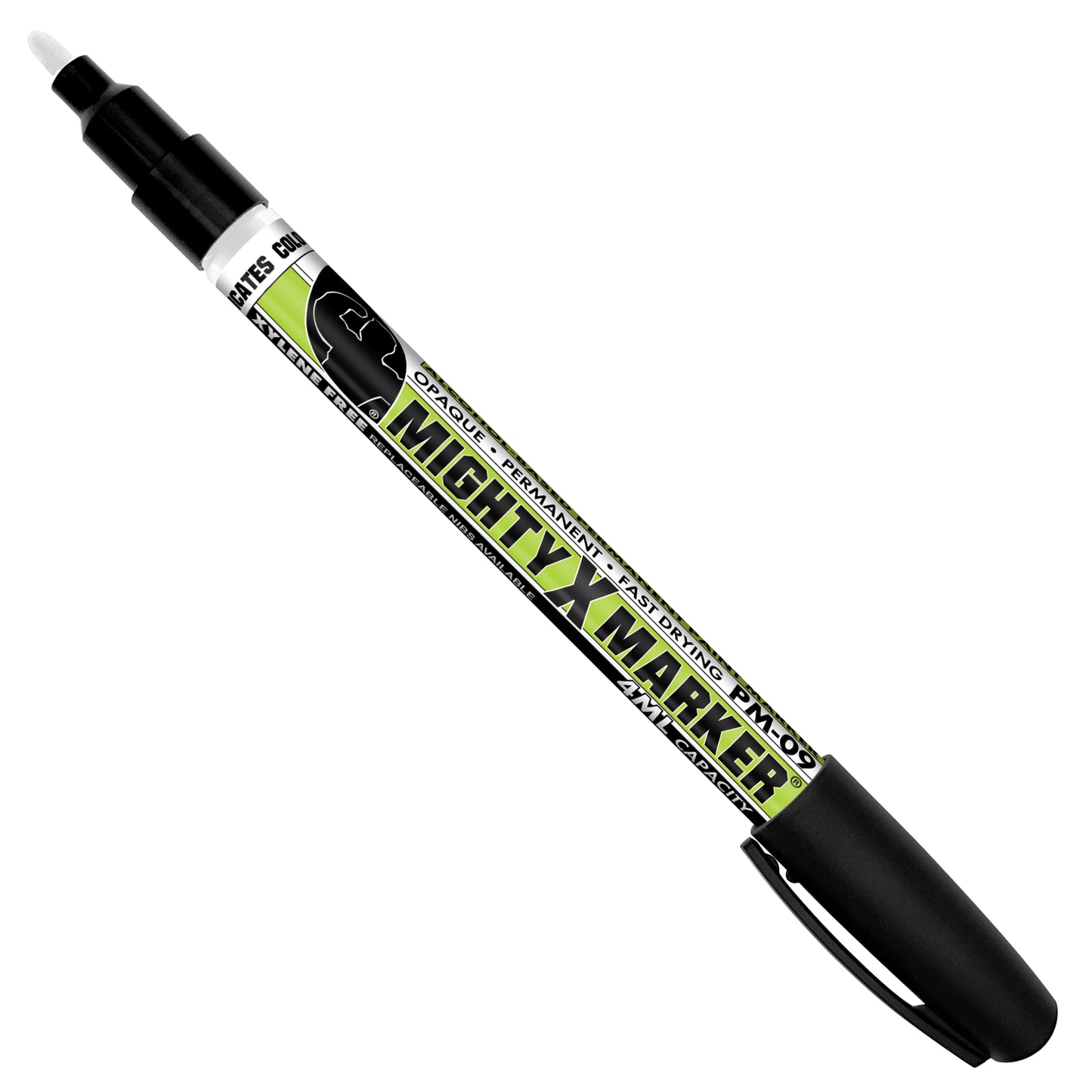 PM-09 Mighty-X-Marker Alcohol-Based Paint Marker - Fine Line (Box of 12)