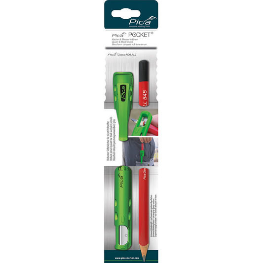 Pica Pocket + FOR ALL Universal Marking Pencil Blister Pack - 505/04
