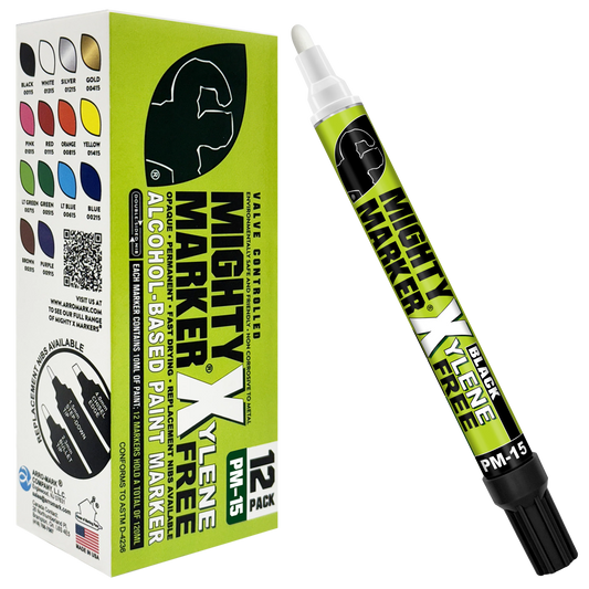 PM-15 Mighty-X-Marker Alcohol-Based Paint Marker - Box of 12