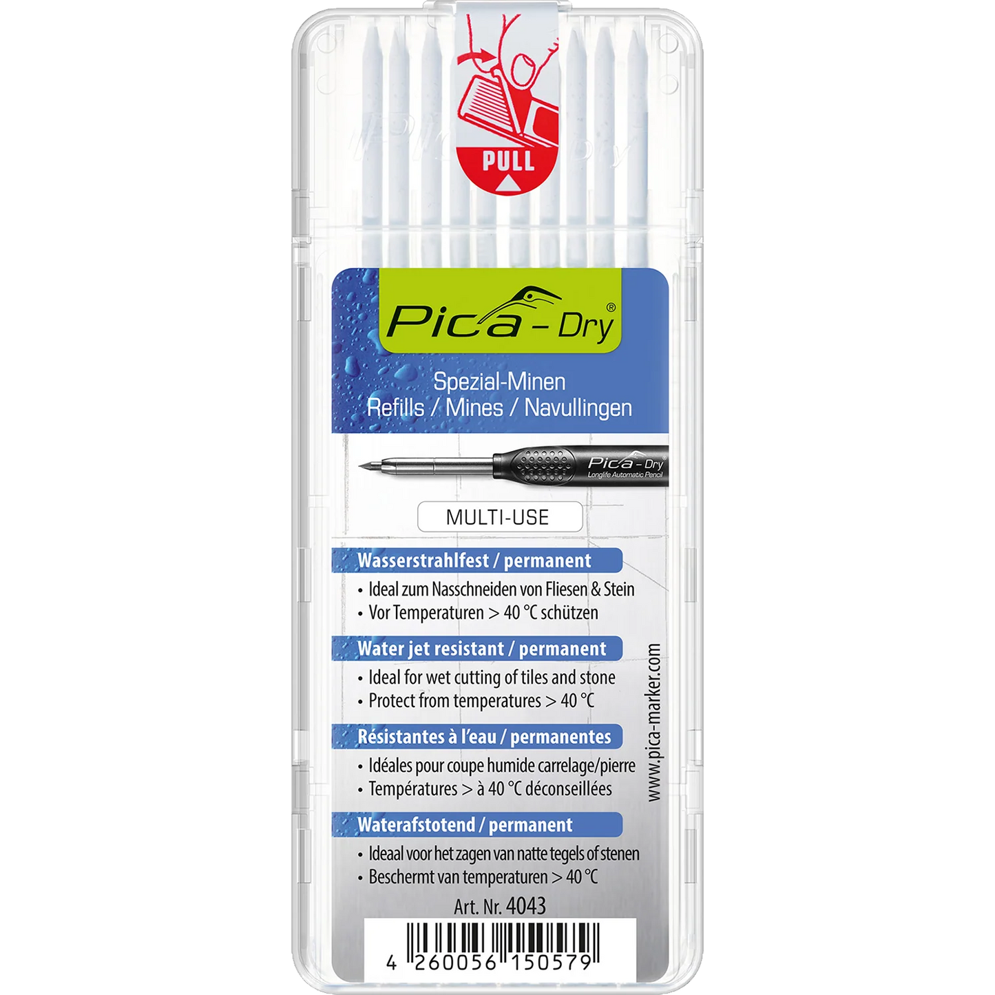 PICA Dry Special Refill Leads 4040 - 4043