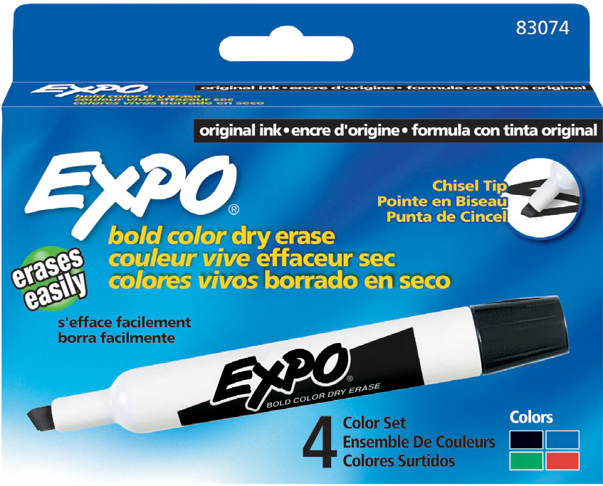 Expo Dry-Erase Chisel Tip