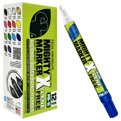 PM-15 Mighty-X-Marker Alcohol-Based Paint Marker - Box of 12