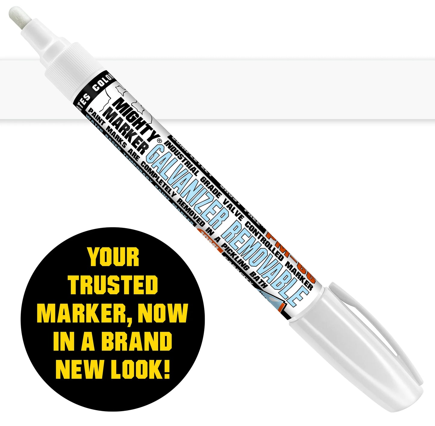 PM-66 Flomaster Galvanizer Removable Marker - Water Based (Box of 12)