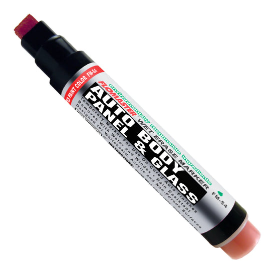 FM-54 Flomaster Auto Body and Glass Marker - Flat Chisel
