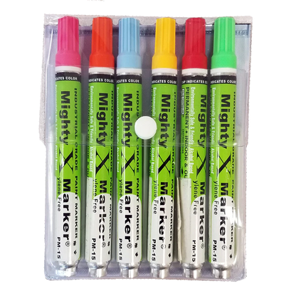 PM-15 Mighty-X-Marker Alcohol-Based Paint Marker