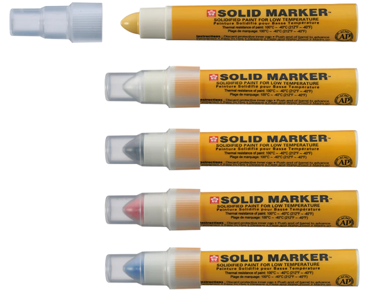 XSCM-T Sakura Solid Marker Slim for Low Temperature - Box of 12